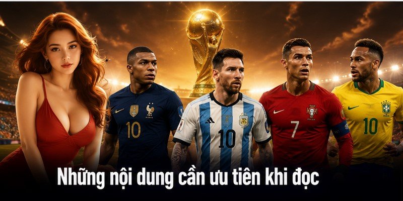 Những nội dung cần ưu tiên khi đọc