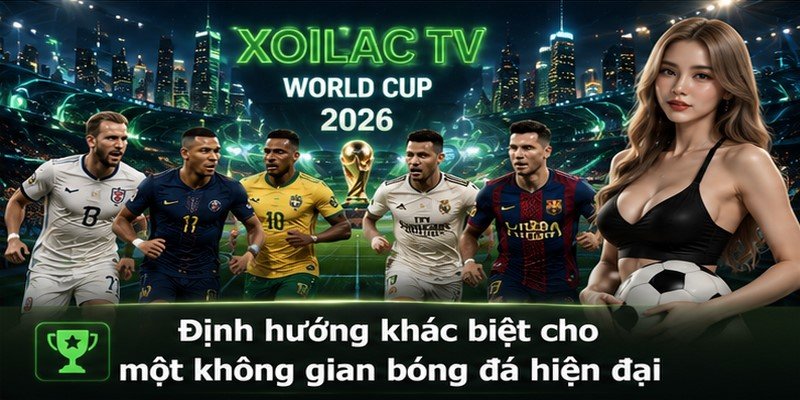 Định hướng khác biệt cho một không gian bóng đá hiện đại