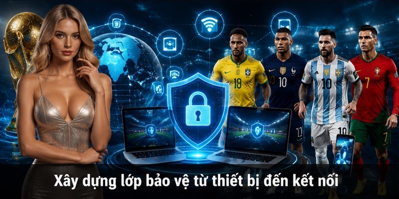 Xây dựng lớp bảo vệ từ thiết bị đến kết nối