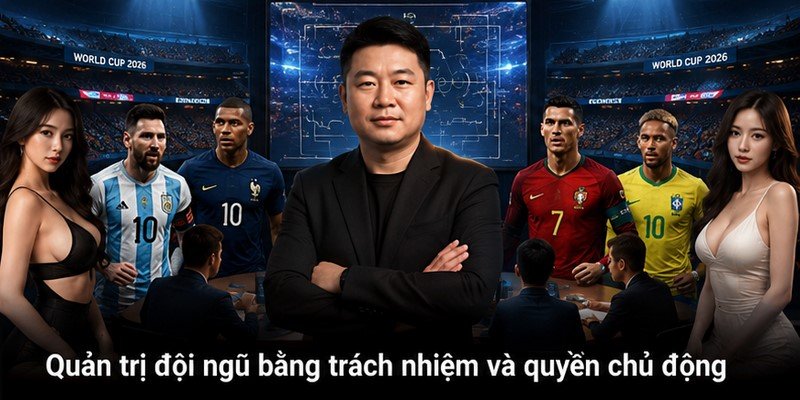 Quản trị đội ngũ bằng trách nhiệm và quyền chủ động