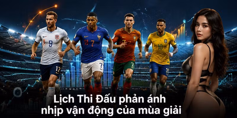 Lịch Thi Đấu phản ánh nhịp vận động của mùa giải
