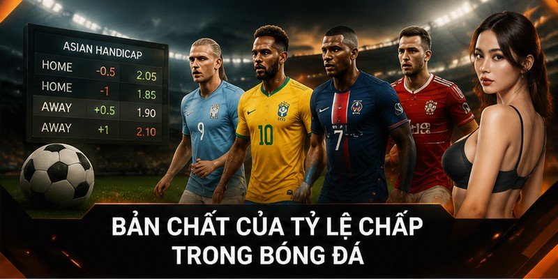 Bản chất của tỷ lệ chấp trong bóng đá