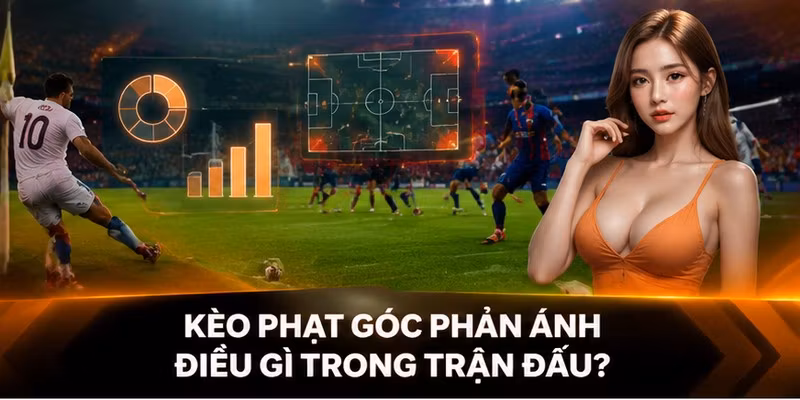 Kèo phạt góc phản ánh điều gì trong trận đấu?
