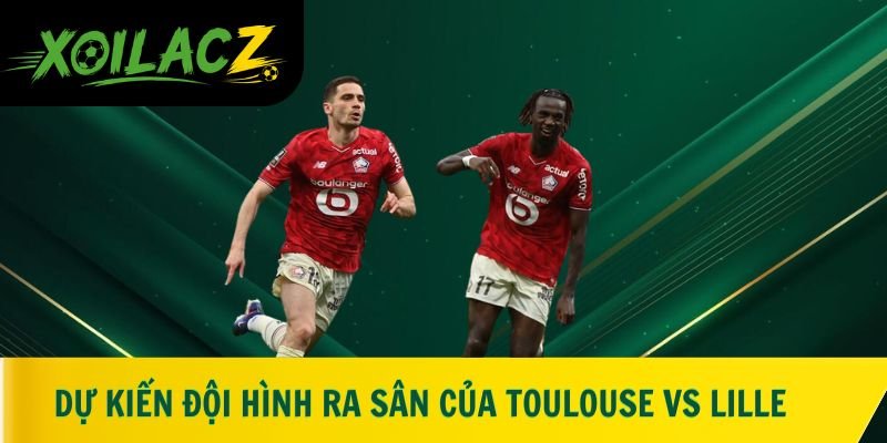 Dự kiến đội hình ra sân của Toulouse vs Lille