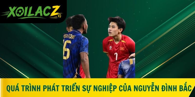 Quá trình phát triển sự nghiệp của Nguyễn Đình Bắc