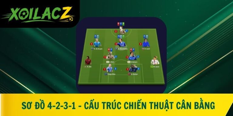sơ đồ 4-2-3-1