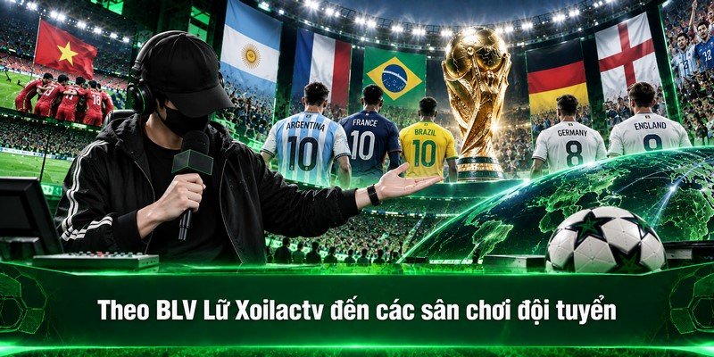 Theo BLV Lữ Xoilactv đến các sân chơi đội tuyển