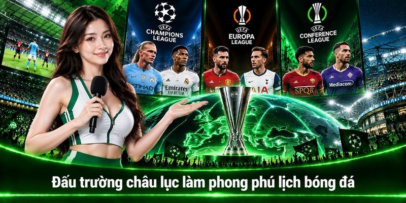 Đấu trường châu lục làm phong phú lịch bóng đá